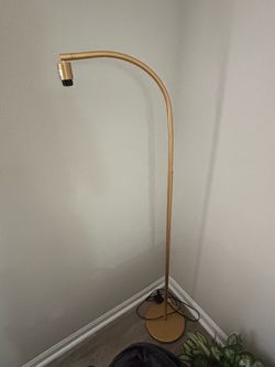 Golden light stand