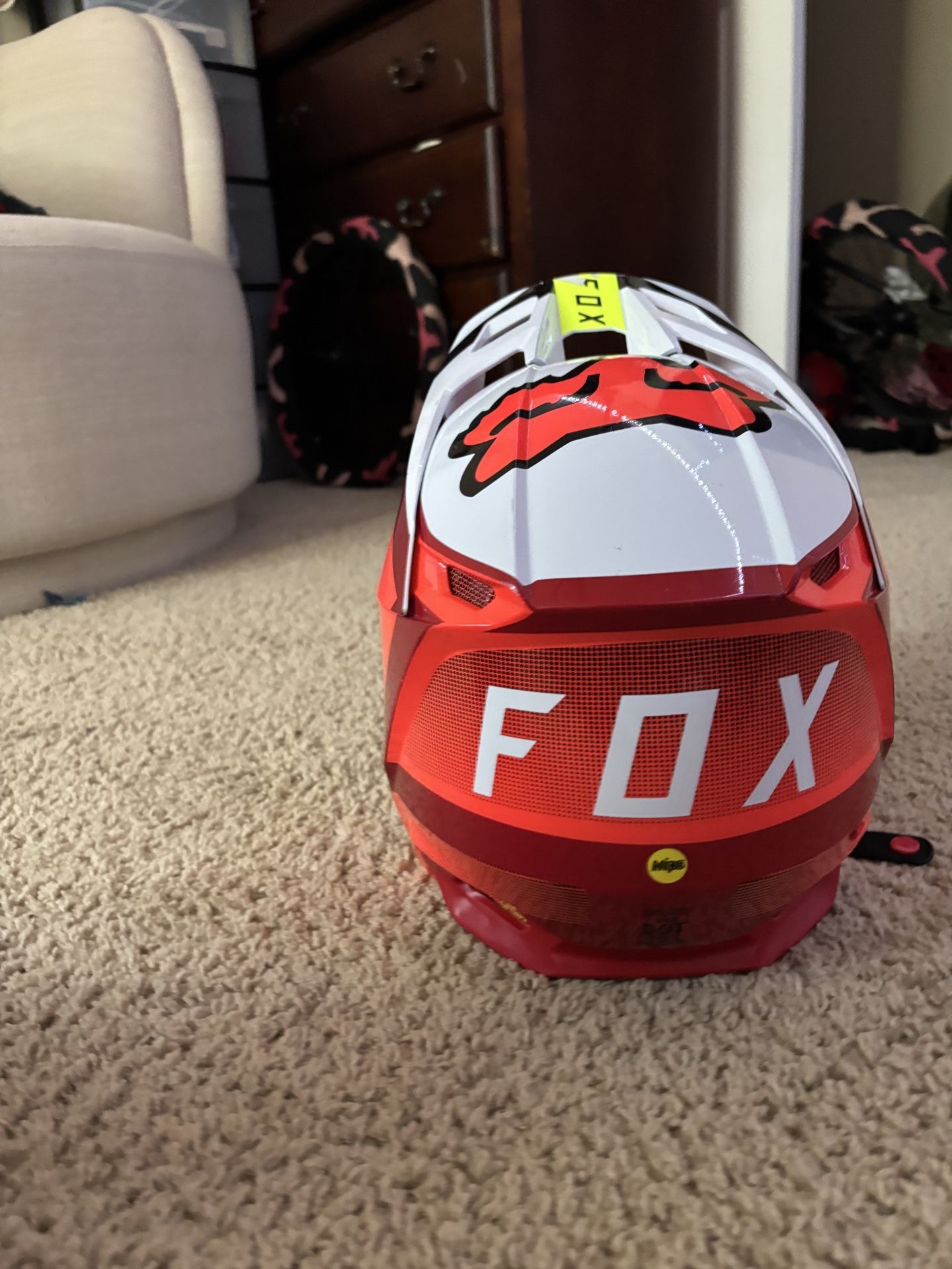 Fox dirtbike helmet size medium