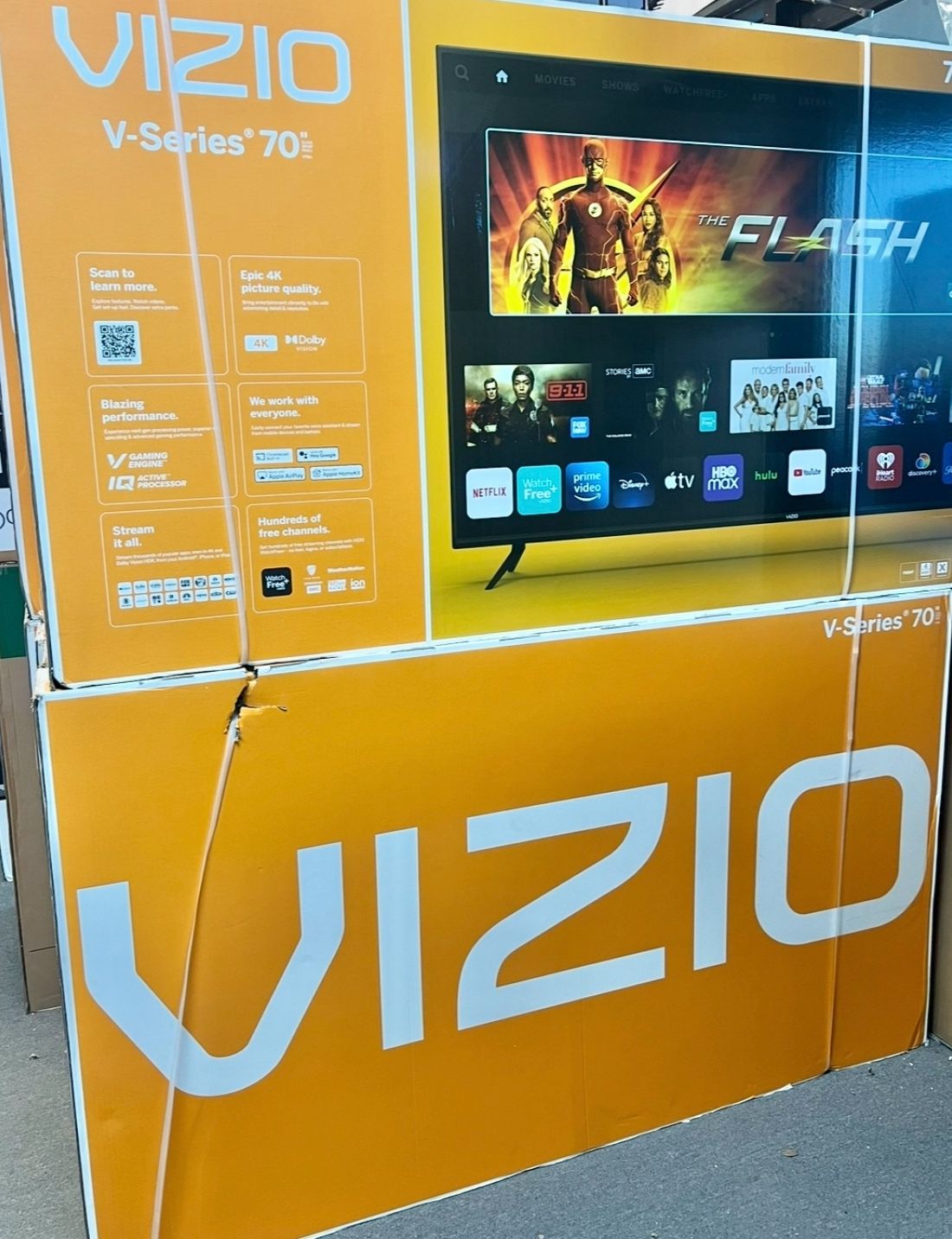 70 Vizio Tv Smart 4k HDTV In Box 6 Month Warranty Free Delivery.
