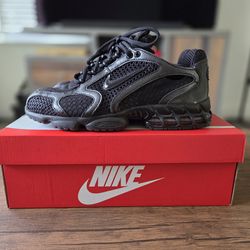 Nike Men's Air Zoom Spiridon Cage 2 'Triple Black' size 9 US
