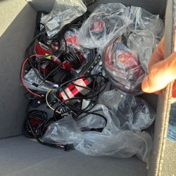 Electric Scooter And Bike Front And Rear Lights 