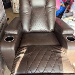 Leather Recliner Chair