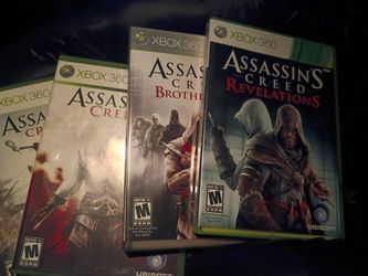 Assassins Creed Game Bundle  XBOX 360