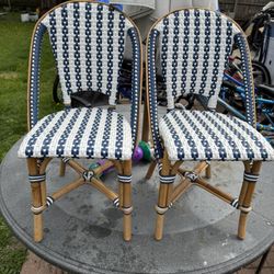 Woven Bistro Kids Chairs 