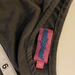 EDIKTED One Shoulder Womens Crop Top