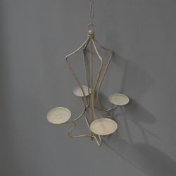 Hanging Metal Candle Chandelier