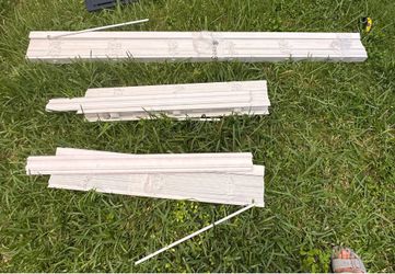 3 White Blinds for windows