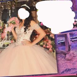 Blush Pink Quince Dress