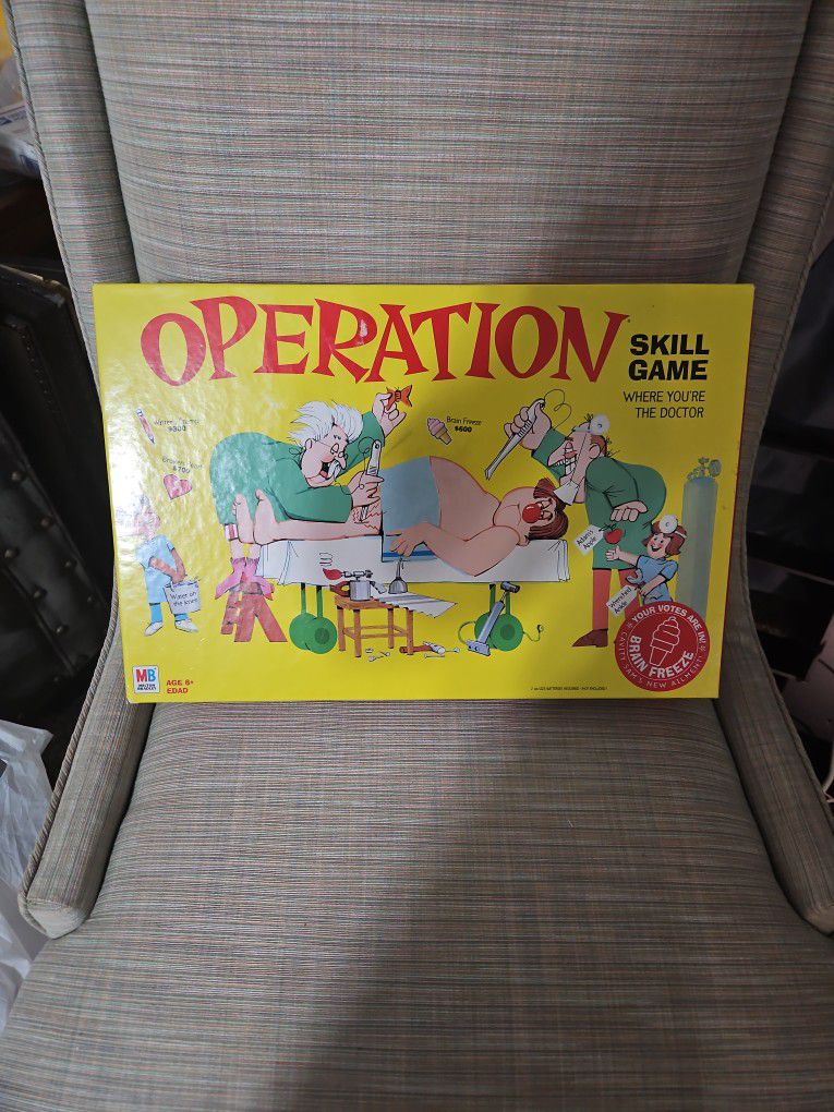Classic Family Favorite Operation Skill Game 1999