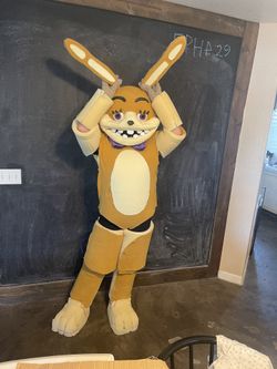 Unfinished Glitchtrap Halloween Costume