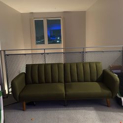 Olive Green Futon