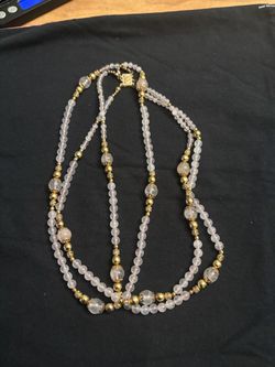 14k Neackle whit quartz