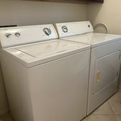 Whirlpool Electric Washer & Dryer See