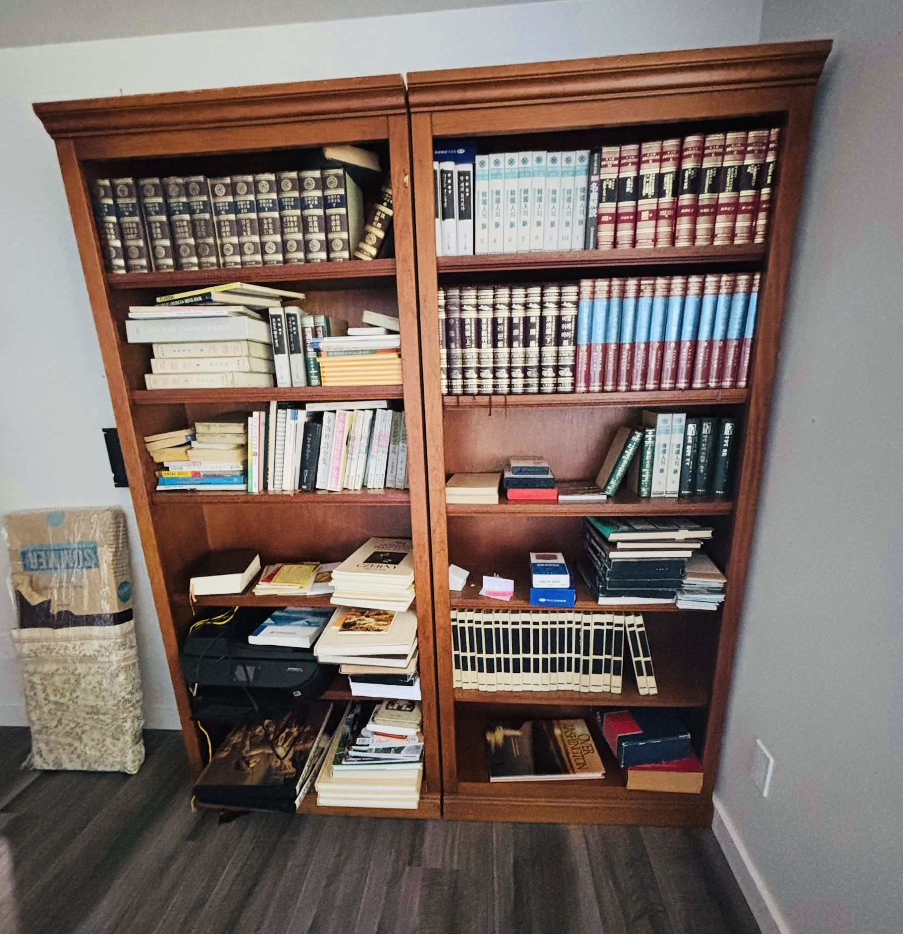 2 Bookshelves - Solid Wood