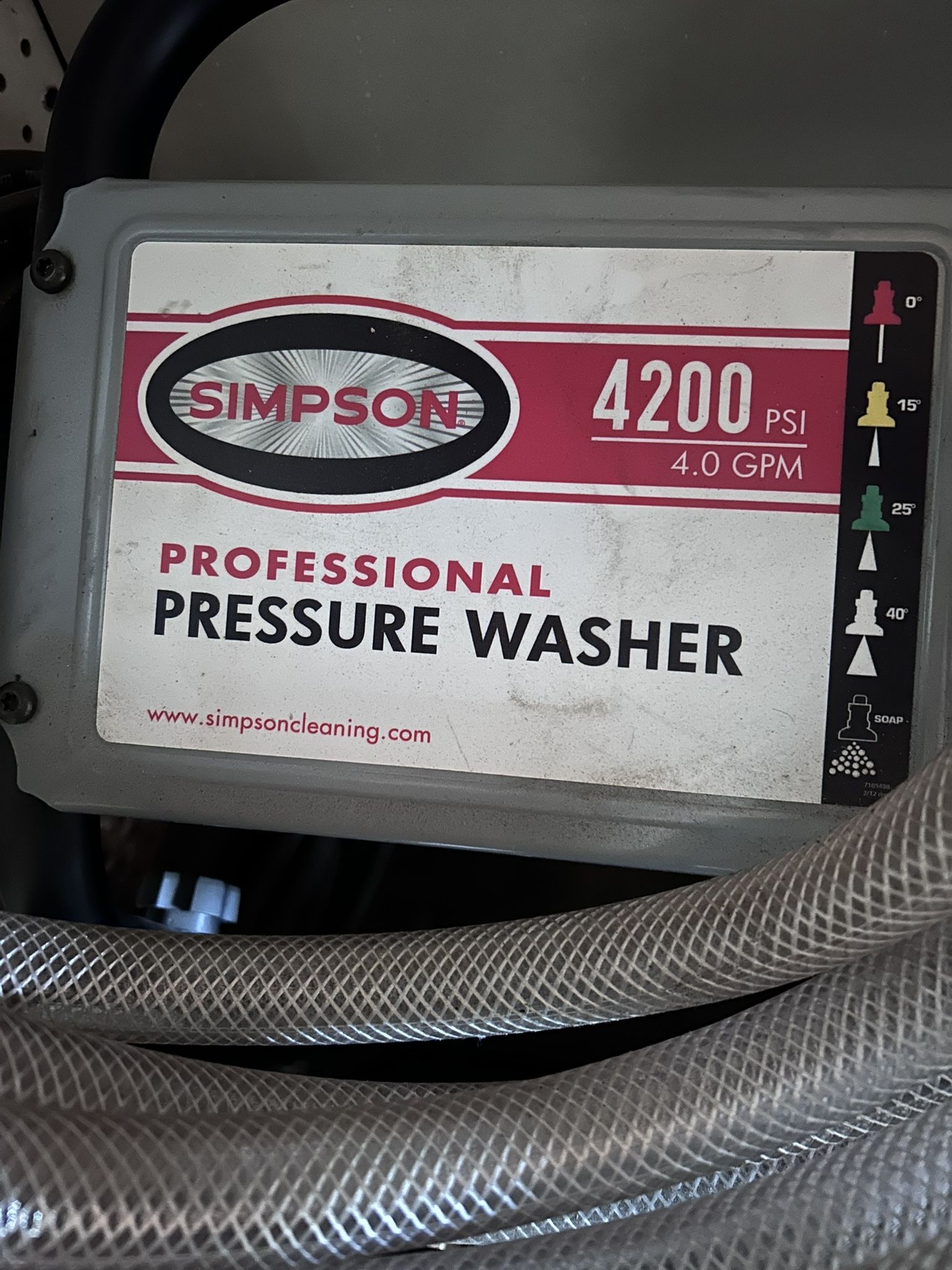 Professional Pressure Washer