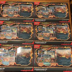 Pokemon Charizard Ex Special Collection Box (6 Available)