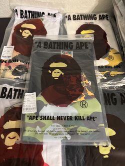 NEW A BATHING APE GREEN CAMO