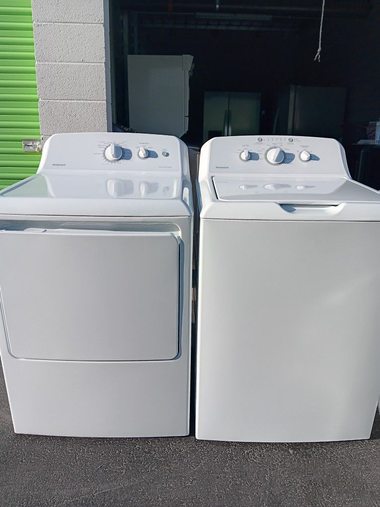 Hotpoint All Electric Washer And Dryer Set! Delivery Available 