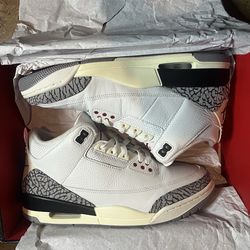 Jordan 3 White Cement Reimagined