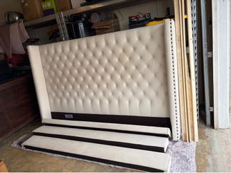 Z Gallerie king size bed frame