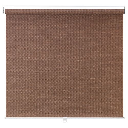 PAIR OF BLEKING Roller blinds, red-brown31x76 ¾ " $30 For Both!!