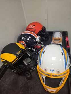 NFL Helmets Denver, LA