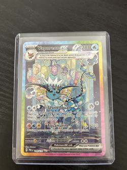 Vaporeon Ex SIR Prismatic Evolutions