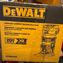 Dewalt Router New