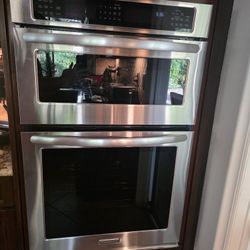 Stainless Steel KitchenAid Wall Oven