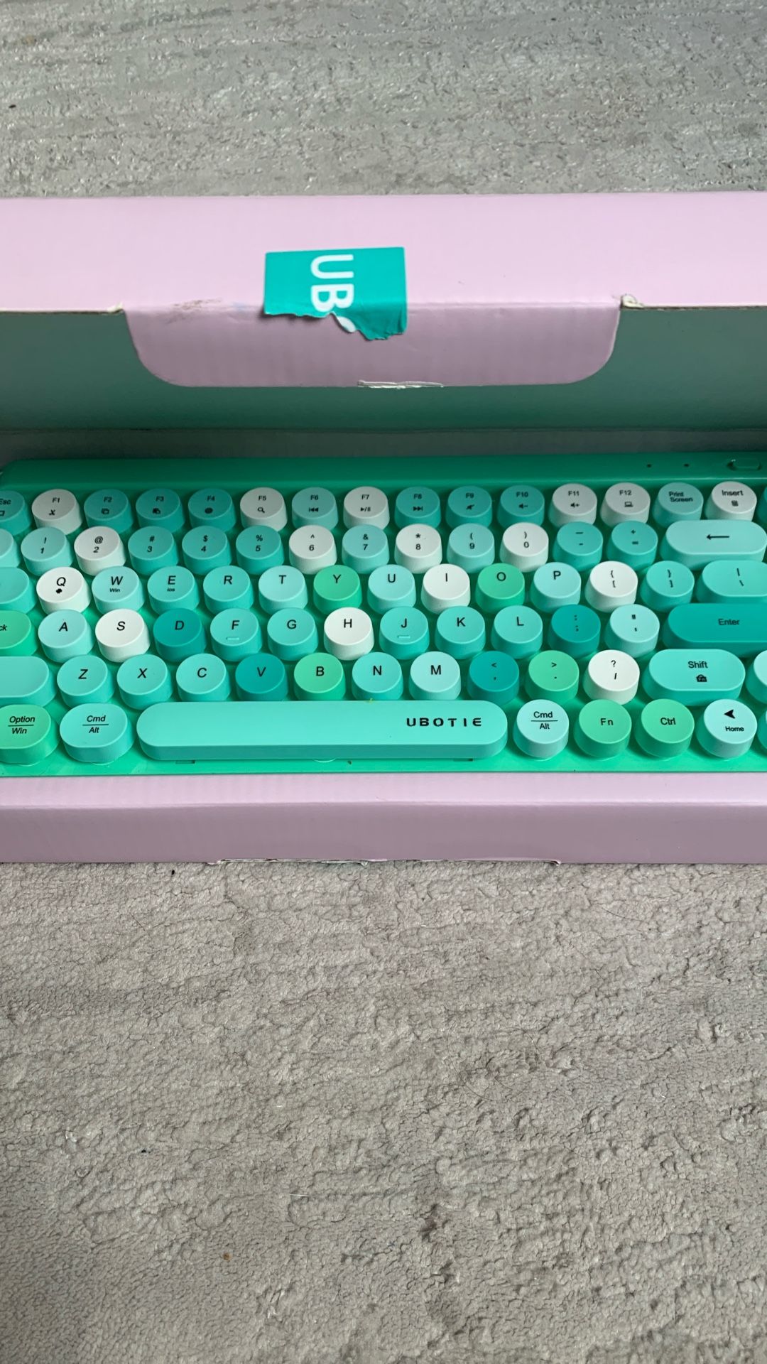 Green UBOTIE Keyboard