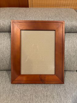 Solid wood picture frame