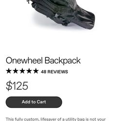 OneWheel Caring Bag Backpack