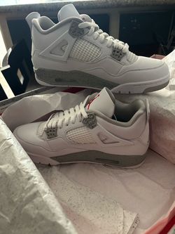 Jordan 4 white Oreos