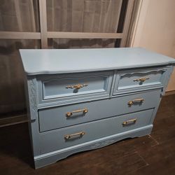 Blue Dresser