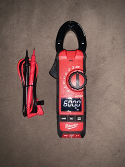 600 AMP AC/DC digital clamp meter (Milwaukee)