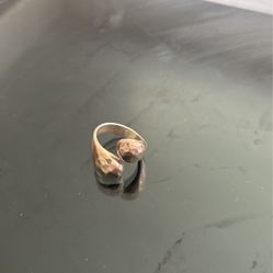 Silver Ring Hammered 