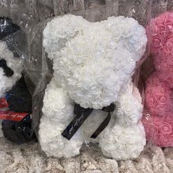 Valentines Flowers Ans Bear