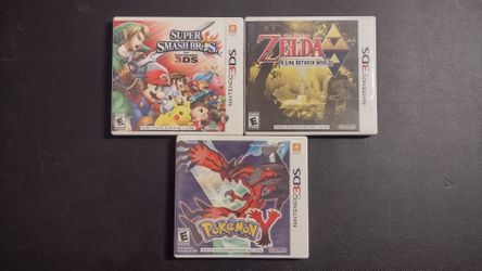 Pokemon, Zelda, Smash Bros - Nintendo 3DS Game Bundle ($60 OBO)