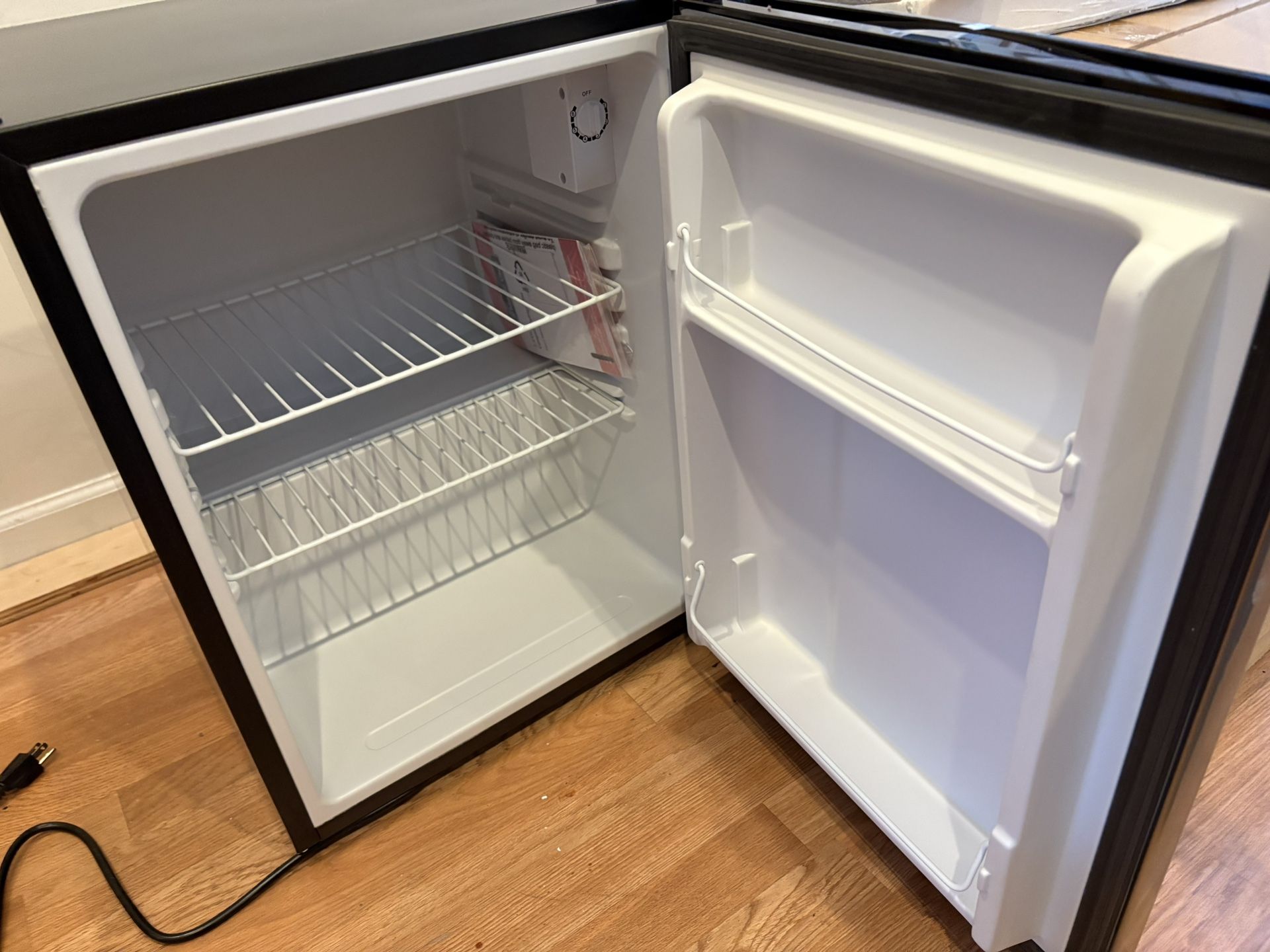Magic Chef Mini Fridge, 2.4 cu. ft. Stainless Steel Freezerless