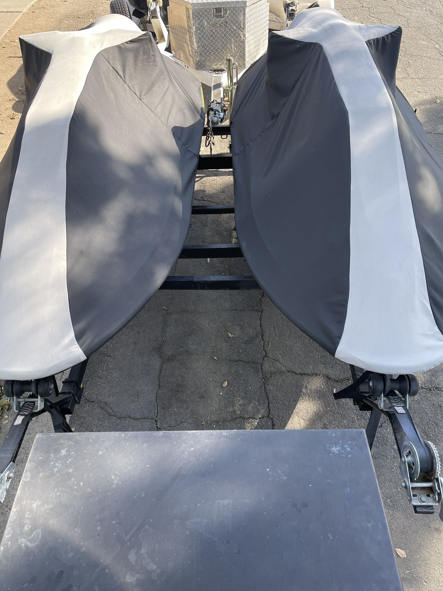2 double trailers & 1 single trailer & 5 free Jet Ski's 2,500