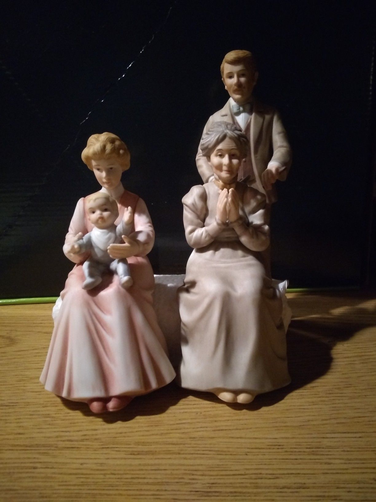 Three individual porcelain figures