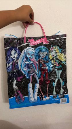Monster high plastic bag