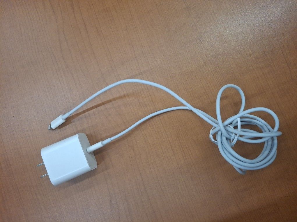 Apple iPhone Fast Charger 20W 6 ft Cable and Power Adapter