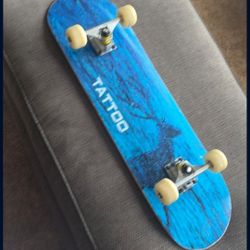 Tattoo skateboard
