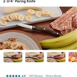 Cutco Black 2 3/4 Paring Knife New (Retail $83)