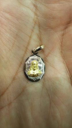 14k Gold doble face hand made 1.5 grams