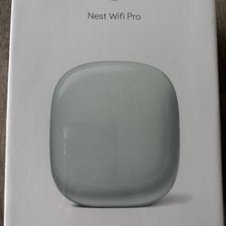 Brand new never Open Google Nest WiFi (Wi-Fi 6E)
