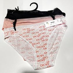 DKNY  women’s Bikini 3 Pack Panties size M