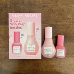 Brand New Glow Recipe Glowy Skin Prep Besties Skincare Set Full Size   Brand new skincare set   Comes with full size Glow Recipe Watermelon Glow Niaci
