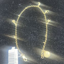 Gold Anklet Bracelet